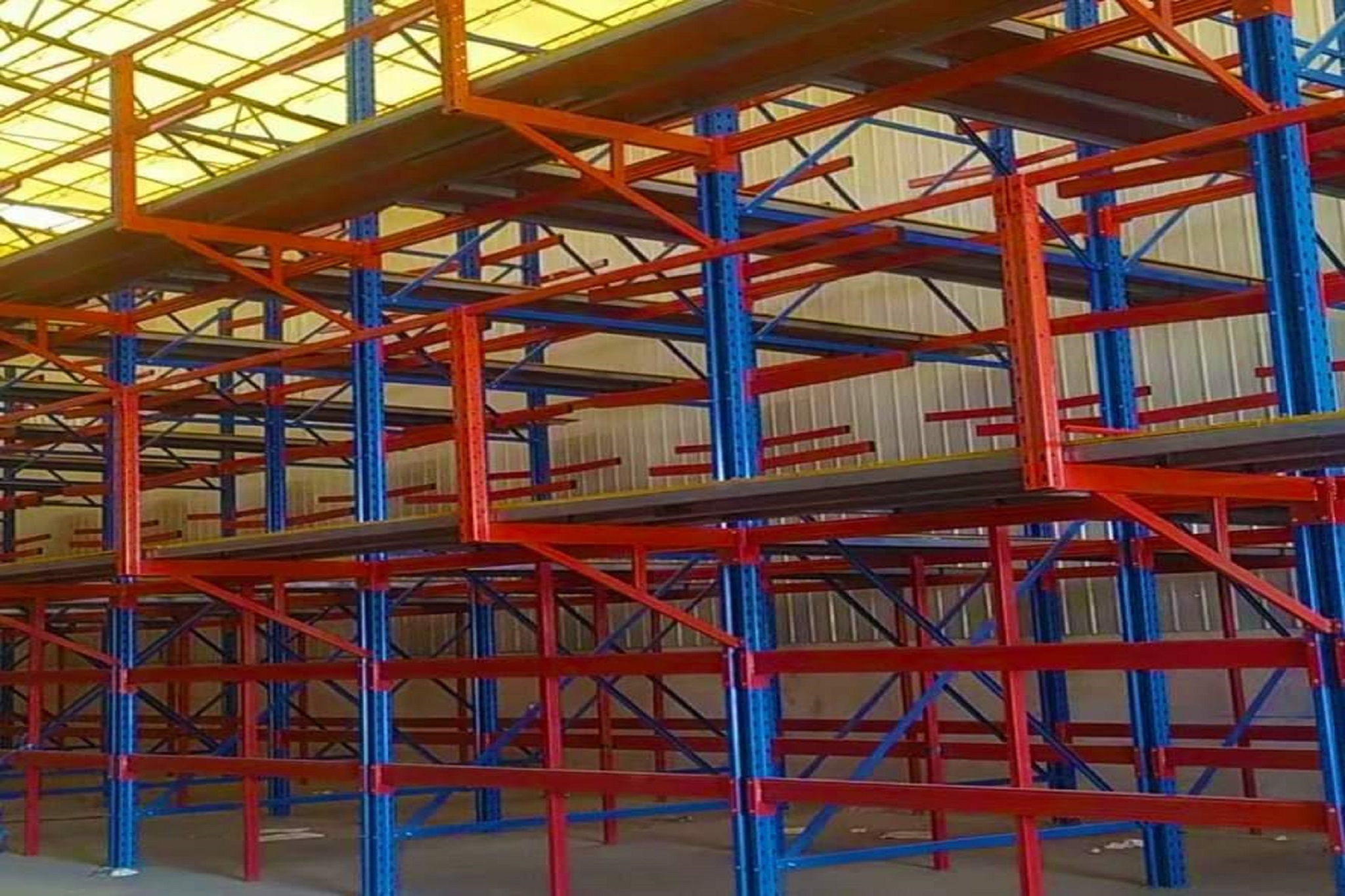 multi-tier-cantilever-racking